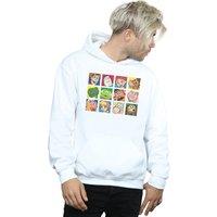 Disney Men's Toy Story Character Squares Hoodie in White | Size: Medium