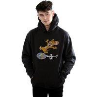 Tom & Jerry Men's Egg Run Hoodie in Black | Size: 2XL