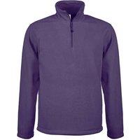Kariban Men's Enzo Fleece Top in Purple | Size: 2XL