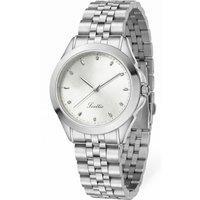Emma Loves Diamonds Women's Watches Mayfair Watch Silver Engraved Dial in Metallic Silver