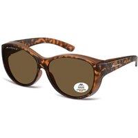 montana Women's Butterfly Matte Tortoise Brown Polarized FO8