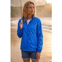 Roman Women's Shower Resistant Jacket in Royal | Size: 10