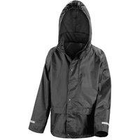 Result Core Waterproof Over Jacket in Black | Size: 3-4 Years