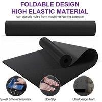 SPETLEK Exercise Equipment Cushion NBR Treadmill Insulation in Black | Size: 0-12 m