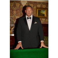 BadRhino Men's Dinner Suit Jacket in Black | Size: 54R