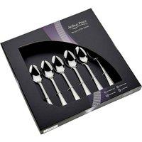 Arthur Price 'Grecian' Stainless Steel Gift Boxed Cutlery Set Of 6 Tea Spoons in Silver | Size: 6 Pack