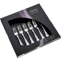 Arthur Price 'Kings' Stainless Steel Gift Boxed Cutlery Set Of 6 Pastry Forks in Silver | Size: 6 Pack
