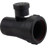 McAlpine 1 1/2" Anti Siphon Adaptor - Black