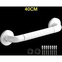 FLAVORA 40CM Bathroom Grip Shower Grab Bar Safe in White