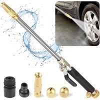 NESTLUNE High Pressure Hose Nozzle, Jet Nozzle Power Washer in Black | Size: 100 cm x 15 cm