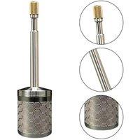 FLAVORA S Portable Stainless Steel Coffee Infuser Brewer in Silver | Size: 0.6m2