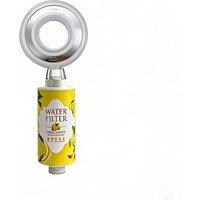 INMTFEI Lemon Shower Filter Hard Water Purifier for Hair & Skin in Yellow