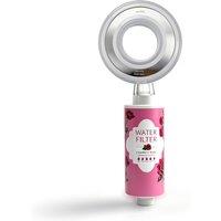 INMTFEI Rose Shower Filter Hard Water Purifier for Hair & Skin in Pink