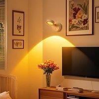 INMTFEI Rechargeable Sunset Mood Lamp Magnetic Light in White