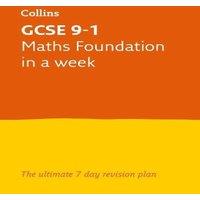 Collins GCSE GCSE 9-1 MATH F 1WK PB : Ideal for the 2026 & 2027 exams