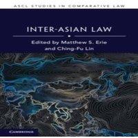 Cambridge University Press Inter-Asian Law Paperback Book