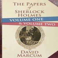 David Marcum The Papers of Sherlock Holmes Volume 1 & 2 Hardback Edition