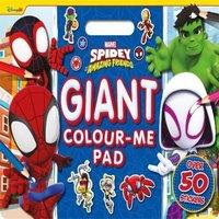 Marvel Entertainment International Ltd Marvel Spidey & his Amazing Friends: Giant Colour-Me Pad