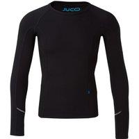David Luke Men's Long Sleeve Base Layer Top in Black | Size: Medium