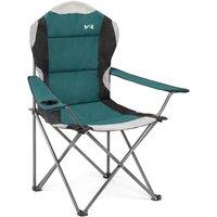 Trail Outdoor Leisure Trail Deluxe Padded High Back Camping Chair Garden Fishing in Teal