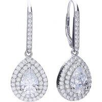 Diamonfire Women's 6220611082 Pair Of Earrings in Silver