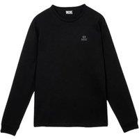 Diesel Men's Long Sleeve Classic Fit T-shirt in Black | Size: Large