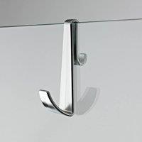Balterley Frameless Enclosure Hook in Silver