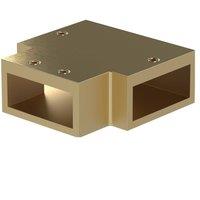 Balterley Wetroom T-Piece Connector for Shower Screens in Metallics