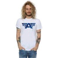 Marvel Men's Captain America Civil War A Game T-Shirt in White | Size: Small