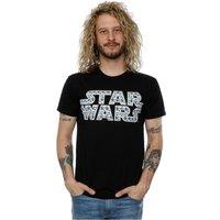 Star Wars Men's Force Awakens Stormtrooper Logo T-Shirt in Black | Size: Medium