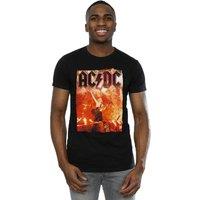 AC/DC Men's Live At River Plate T-Shirt in Black | Size: Large