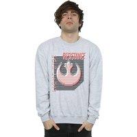 Star Wars Men's The Last Jedi Light Side Sweatshirt in Grey | Size: Medium