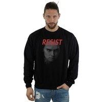 Star Wars Men's The Last Jedi Rey Face Sweatshirt in Black | Size: XL