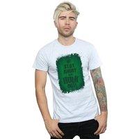 Marvel Men's Hulk Stay Angry T-Shirt in Grey | Size: Small