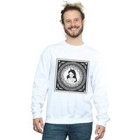 Disney Men's Alice In Wonderland Box Sweatshirt in White | Size: Small