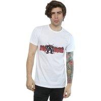 Marvel Men's Avengers Infinity War Hulkbuster 2.0 T-Shirt in White | Size: Small