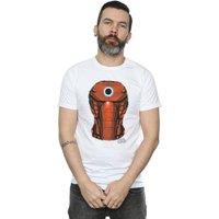 Marvel Men's Iron Man Chest Burst T-Shirt in White | Size: Small