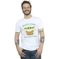 Star Wars Men's The Mandalorian Bounty Of Joy T-Shirt in White | Size: 4XL
