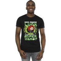 Marvel Men's St Patricks Day Black Widow Luck T-Shirt | Size: 5XL