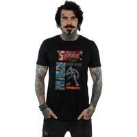 Marvel Men's Iron Man Distressed Tales Of Suspense T-Shirt in Black | Size: Large