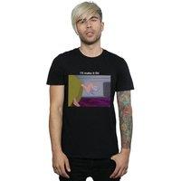 Disney Princess Men's Ill Make It Fit T-Shirt in Black | Size: XL
