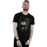 DC Comics Men's Batman TV Series Signature Painting T-Shirt in Black | Size: Medium