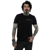 Looney Tunes Men's Whats Up Doc Breast Print T-Shirt in Black | Size: Small