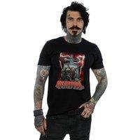 Marvel Men's Deadpool Grave T-Shirt in Black | Size: Medium