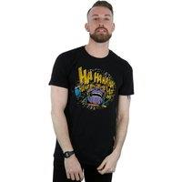 Marvel Men's Thanos Laughs T-Shirt in Black | Size: Small