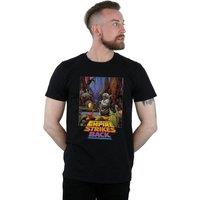 Star Wars Men's Yoda Poster T-Shirt in Black | Size: Medium