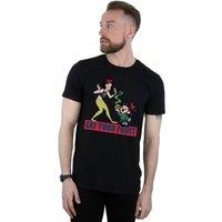 Disney Men's Wreck It Ralph Eat Your Fruit T-Shirt in Black | Size: Medium