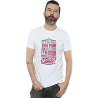 Marvel Men's Avengers Infinity War It Sucks T-Shirt in White | Size: Small
