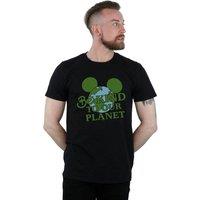 Disney Men's Mickey Mouse Be Kind T-Shirt in Black | Size: Small