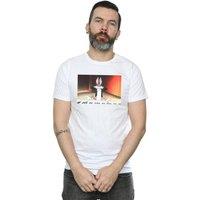 Looney Tunes Men's Bugs Bunny Playing Piano T-Shirt in White | Size: Small
